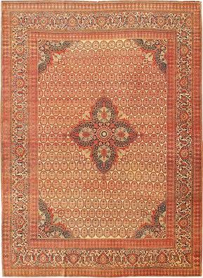 Antique Tabriz Persian Carpet